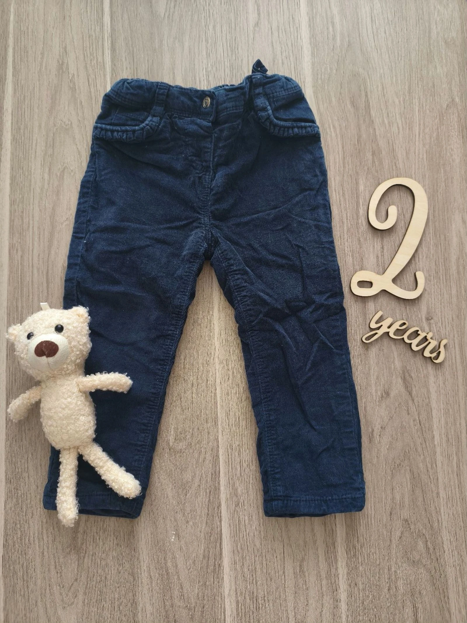 Pantalon velours 2 ans 